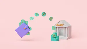 Upgrade Your Life With A Stylish Purple Wallet! Wallpaper