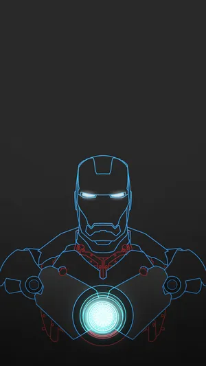Upgrade Your Mobile Experiece With The Iron Man 4k Edition Wallpaper
