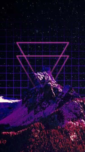 Upgrade Your Style With Vaporwave Iphone. Wallpaper