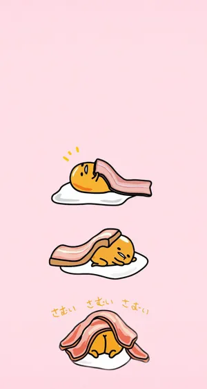 Upgrade Your Tech Game With Gudetama Phone Wallpaper