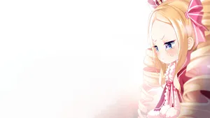 Upset Anime Character Wallpaper