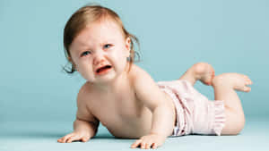 Upset Baby Whining Wallpaper