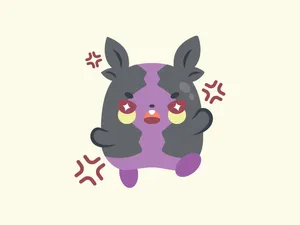 Upset Hangry Morpeko Wallpaper