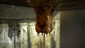 Upside Down Alien Creature Wallpaper