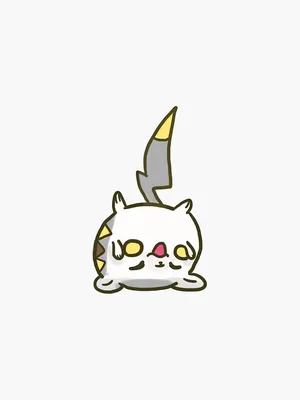 Upside Down Togedemaru Wallpaper