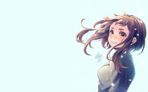 Uraraka Aesthetic Hair Wallpaper