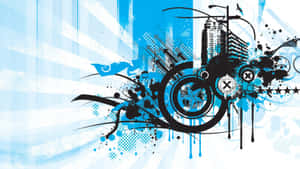 Urban Abstract Artwork Wallpaper