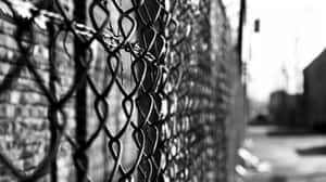 Urban_ Barrier_ Black_and_ White Wallpaper