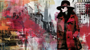 Urban Chic_ Fashionista Wallpaper