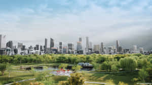 Urban Oasis Skyline.jpg Wallpaper