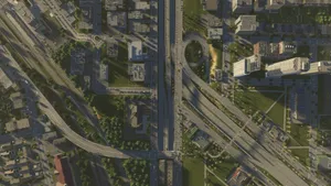 Urban_ Overpass_ Aerial_ View.jpg Wallpaper