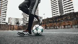 Urban Street Soccer Action.jpg Wallpaper
