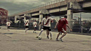 Urban Street Soccer Game.jpg Wallpaper