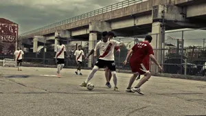 Urban Street Soccer Game.jpg Wallpaper