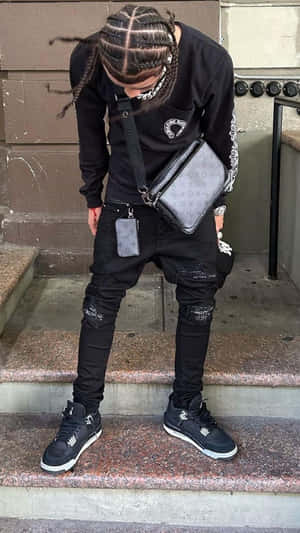 Urban_ Style_ Fashion_ Pose Wallpaper