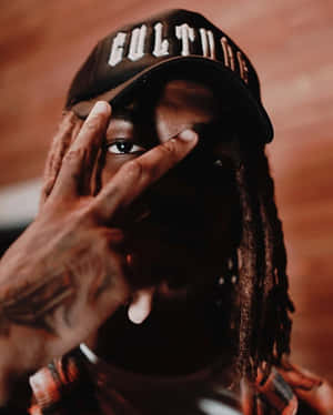 Urban_ Style_ Peace_ Sign_ Hand_ Gesture Wallpaper