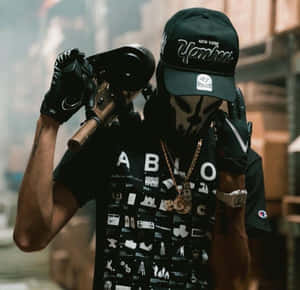 Urban_ Style_with_ Paintball_ Gun Wallpaper