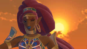 Urbosa, The Gerudo Champion From The Legend Of Zelda: Breath Of The Wild Wallpaper
