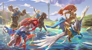 Urbosa, The Gerudo Champion From The Legend Of Zelda Wallpaper