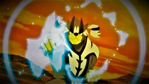 Urshifu With Forward Punch Wallpaper