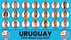Uruguay National Football Team Members Wallpaper