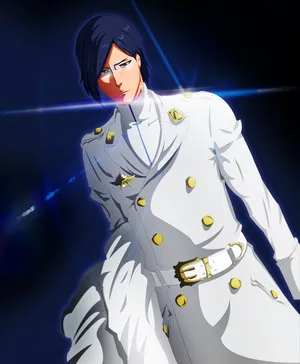 Uryu Ishida Anime Character Portrait Wallpaper