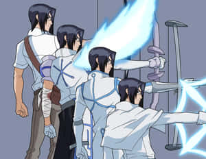 Uryu Ishida Multiple Forms Wallpaper