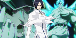 Uryu_ Ishida_ Power_ Stance_ Anime_ Scene Wallpaper