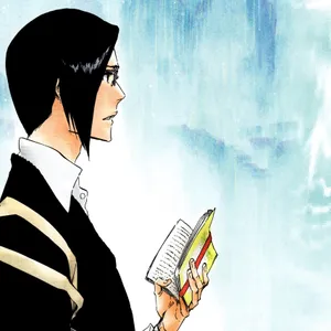 Uryu Ishida Reading Profile Wallpaper