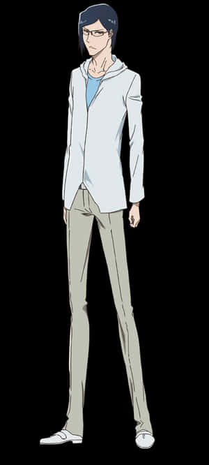 Uryu Ishida Standing Pose Wallpaper