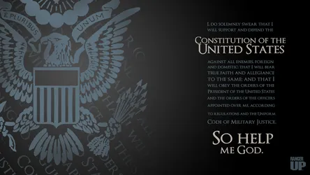 Us Army Constitution Of United States Wallpaper