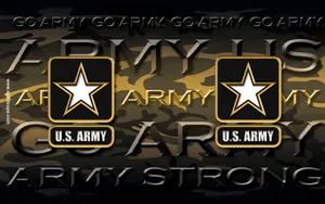 Us Army Strong Logo Wallpaper