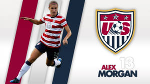 Us No.13 Alex Morgan Wallpaper