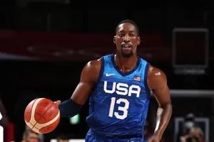 Usa Bam Adebayo Focus Shot Wallpaper