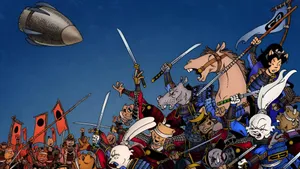 Usagi Yojimbo Battle Scene Wallpaper