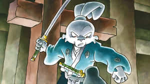 Usagi Yojimbo Samurai Stance Wallpaper