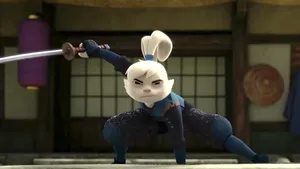 Usagi Yojimbo Samurai Stance Wallpaper