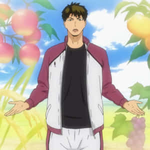 Ushijima Wakatoshi Anime Wallpaper Wallpaper