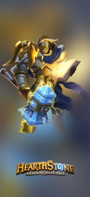 Uther Lightbringer Hearthstone Artwork Wallpaper