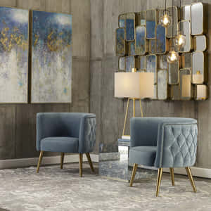 Uttermost Haider Accent Chair Wallpaper