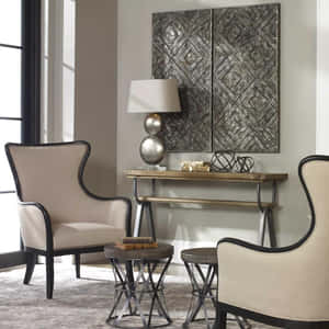 Uttermost Roland Wood Panel 04142 Wallpaper