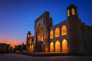 Uzbekistan Abdulaziz Khan Madrassah Wallpaper