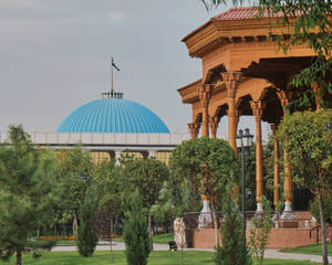 Uzbekistan Tashkent Park Wallpaper