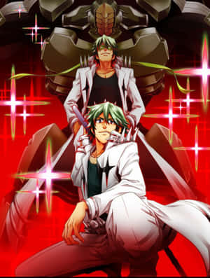 Uzu Sanageyama In Action Wallpaper