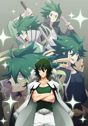 Uzu Sanageyama In Battle Stance Wallpaper