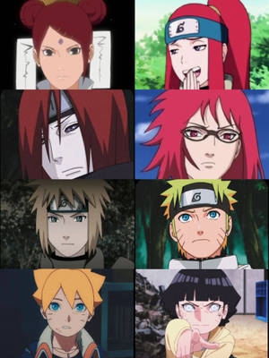 Uzumaki Clan Collage Wallpaper