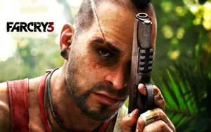 Vaas From Far Cry 3: A Relentless And Notorious Villain Wallpaper