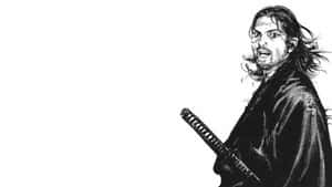 Vagabond Manga Samurai Portrait Wallpaper