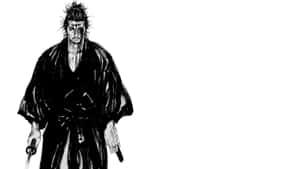 Vagabond Manga Samurai Stance Wallpaper