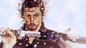 Vagabond Sword Drawn Wallpaper